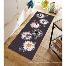 washable rug carpet printing fabric durable popular kitchen mat